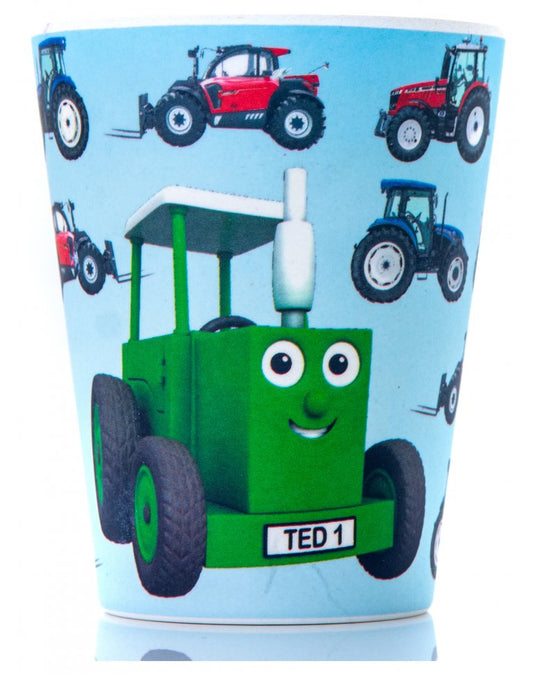 Tractor Ted Bamboo Beaker Tractor