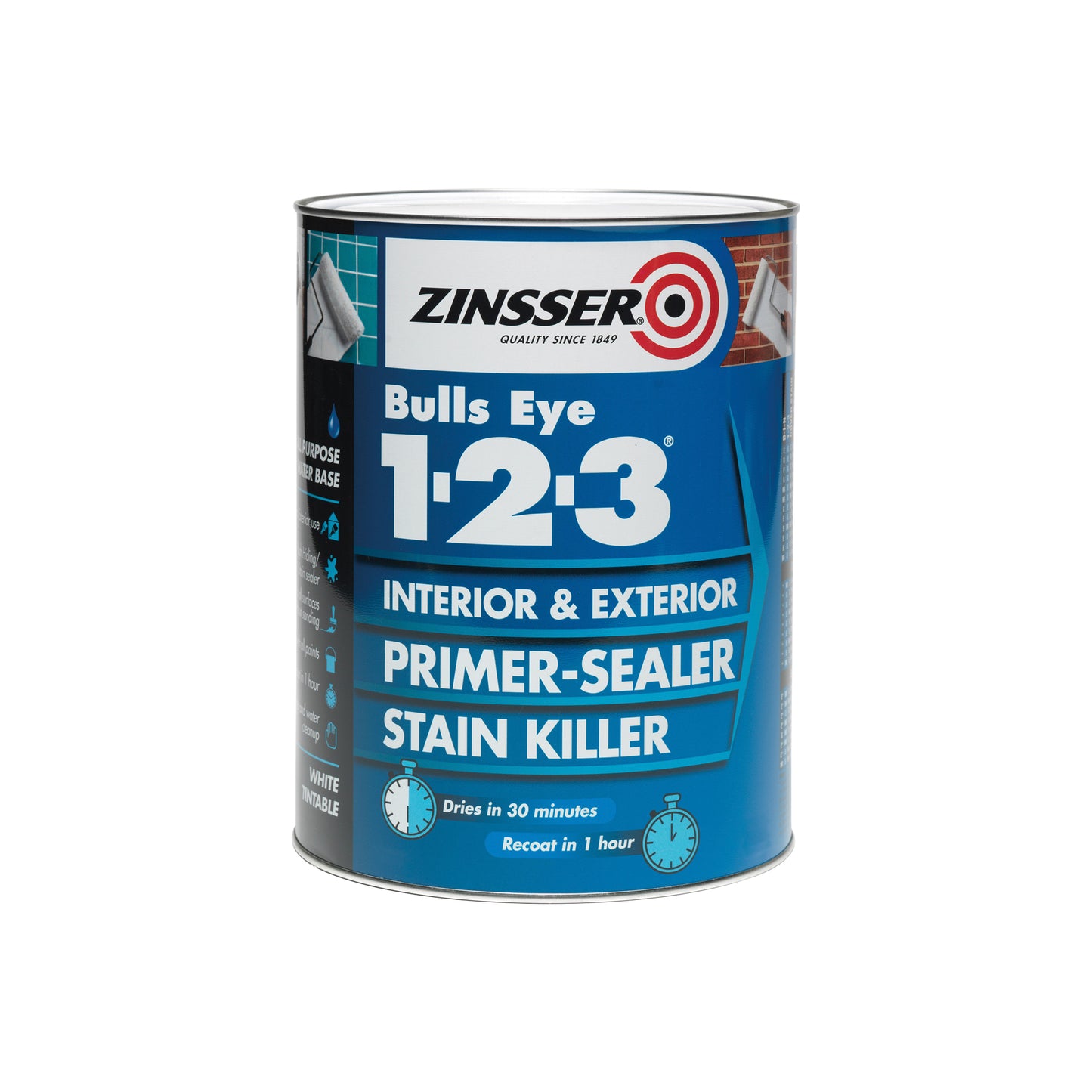 Zinsser Bulls Eye 1-2-3 Primer-Sealer Stain Killer