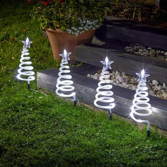 Three Kings TreeSpiral Stakes Cool White