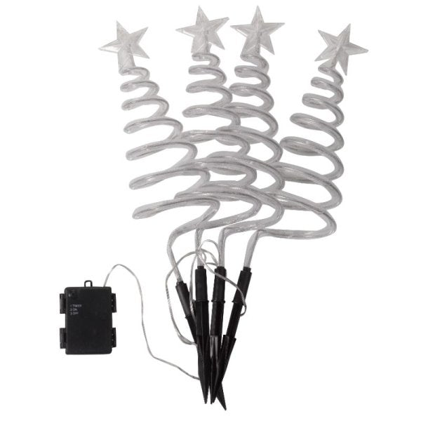 Three Kings TreeSpiral Stakes Cool White