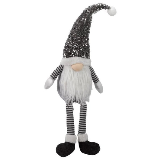 Three Kings Seated GlamGonk Large Grey Gonk