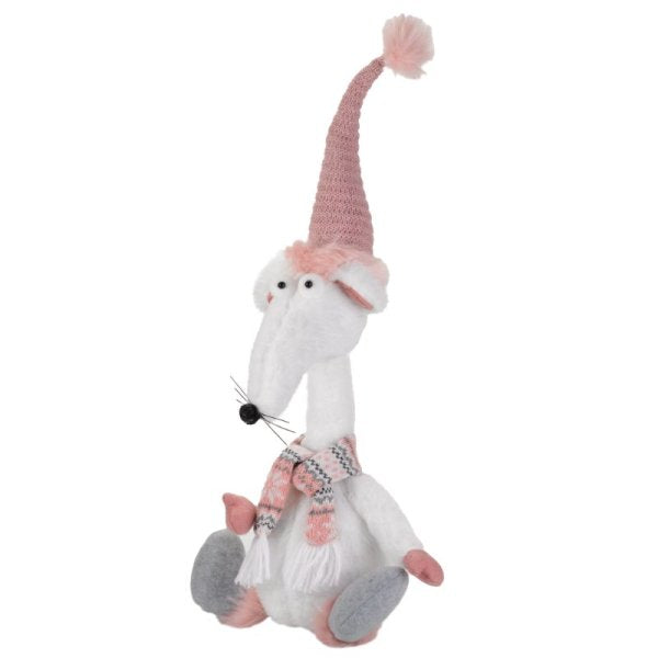 Three Kings Renton Rat Pink & White