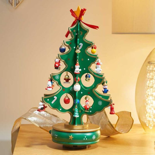 Three Kings Musical Spinning DecoTree Traditional