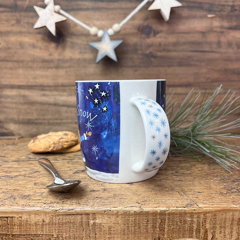 Alex Clark Christmas Let It Snow Mug