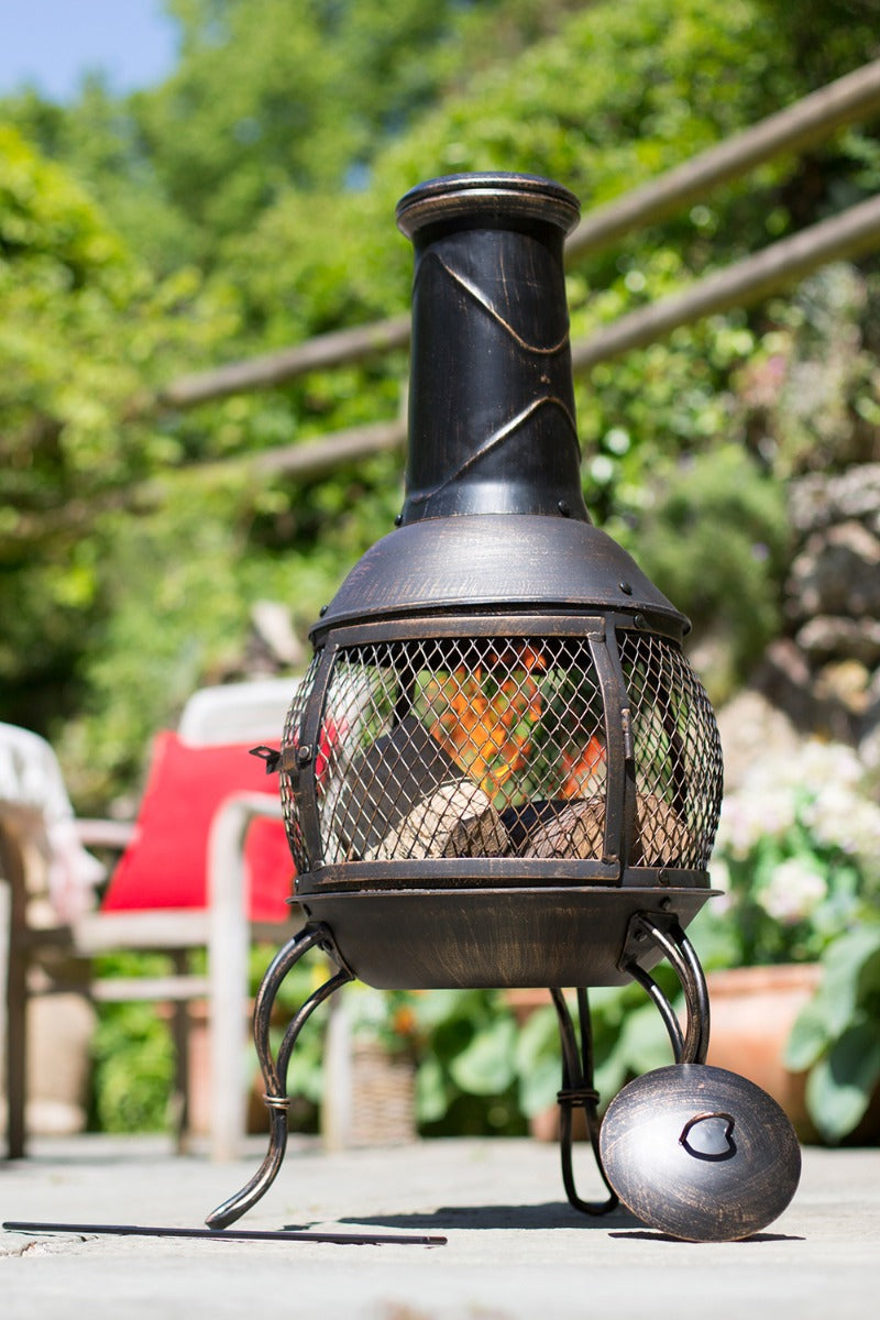 La Hacienda Leon Large Chimenea 360 Degree 107cm
