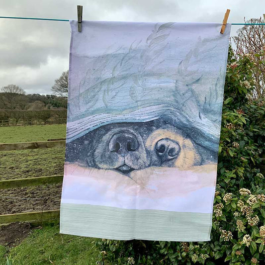 Alex Clark Snouts Tea Towel