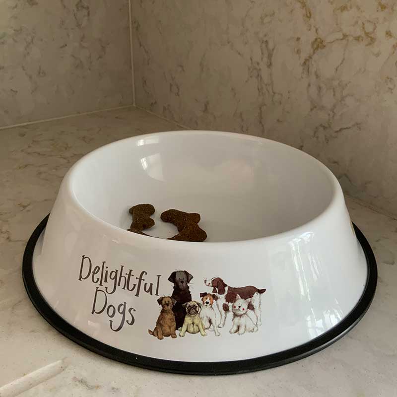 Alex Clark Delightful Dogs Large Bowl