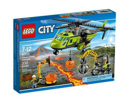 LEGO City Volcano Supply Helicopter 60123
