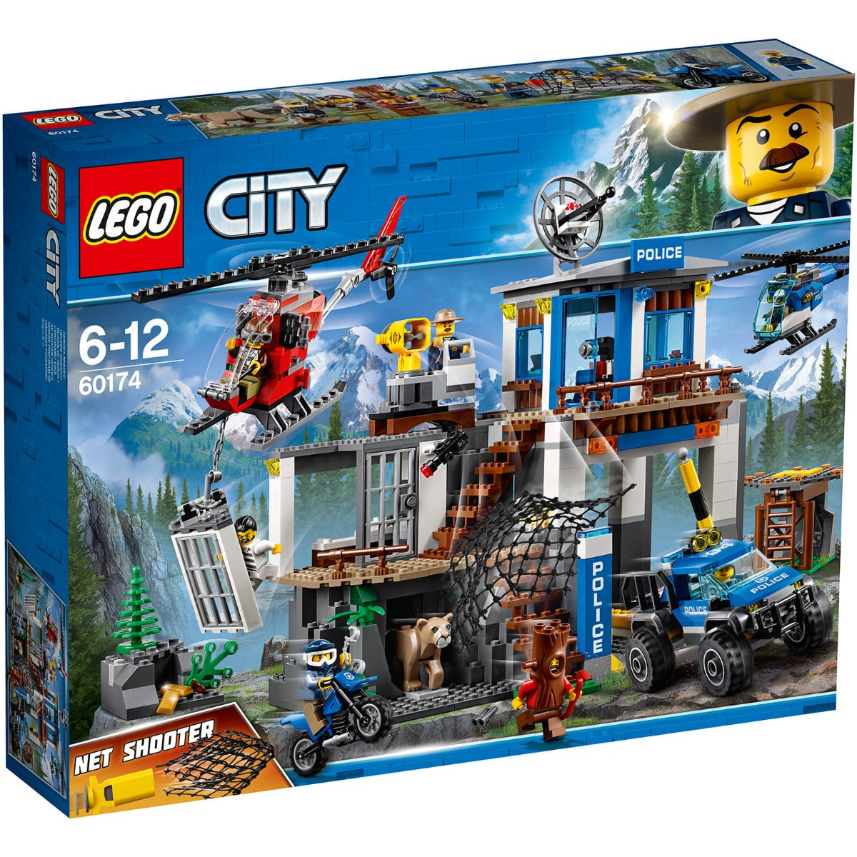 LEGO City Mountain Police Headquarters 60174