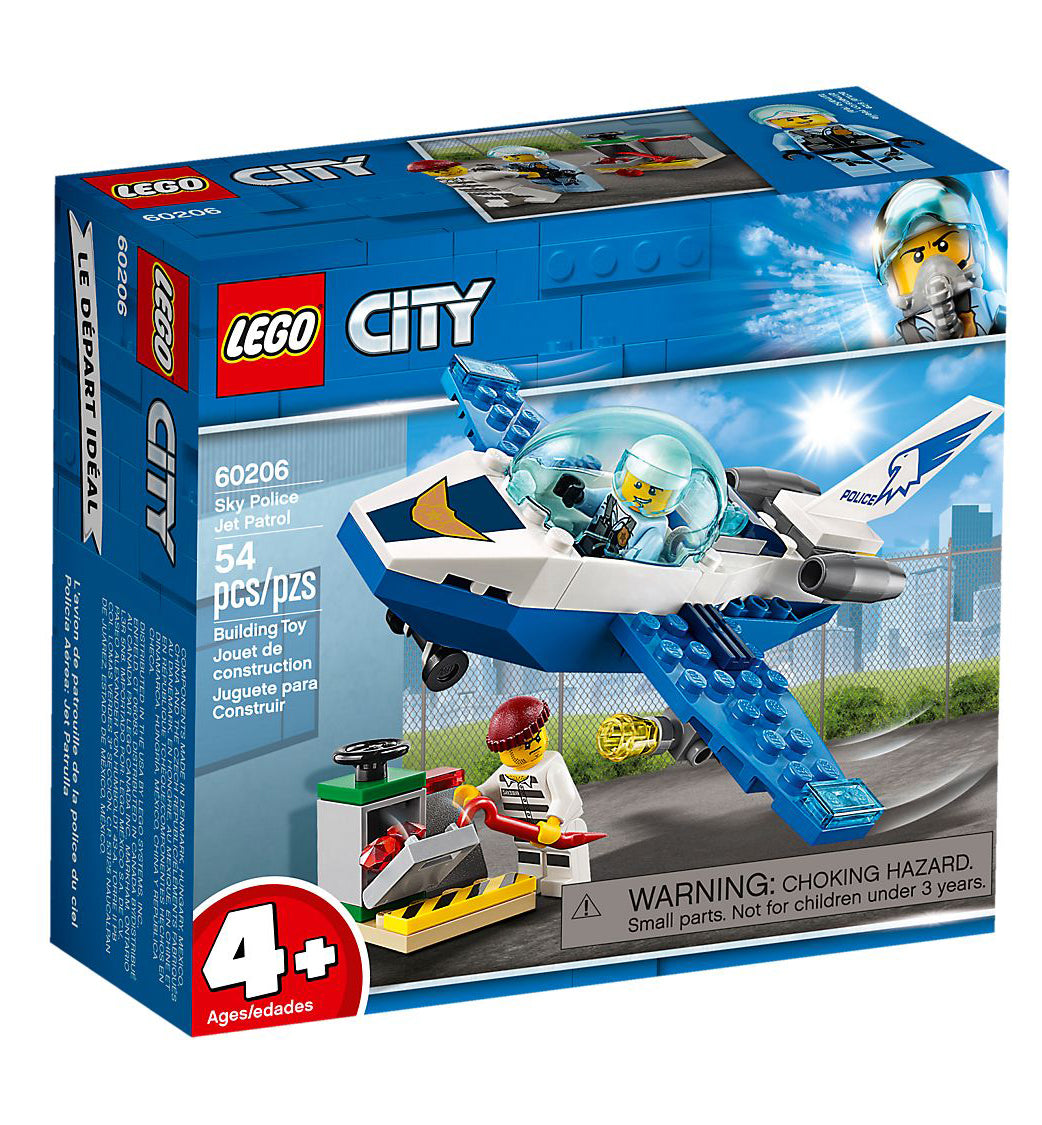 LEGO City Sky Police Jet Patrol 60206