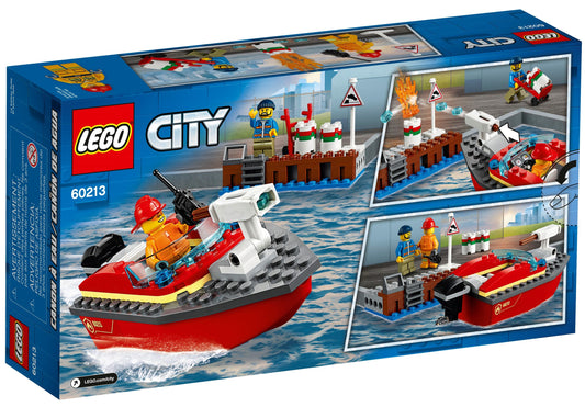 LEGO City Dock Side Fire 60213