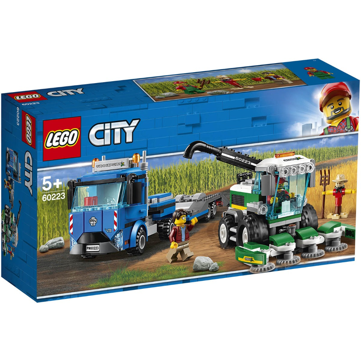 LEGO City Harvester Transport 60223