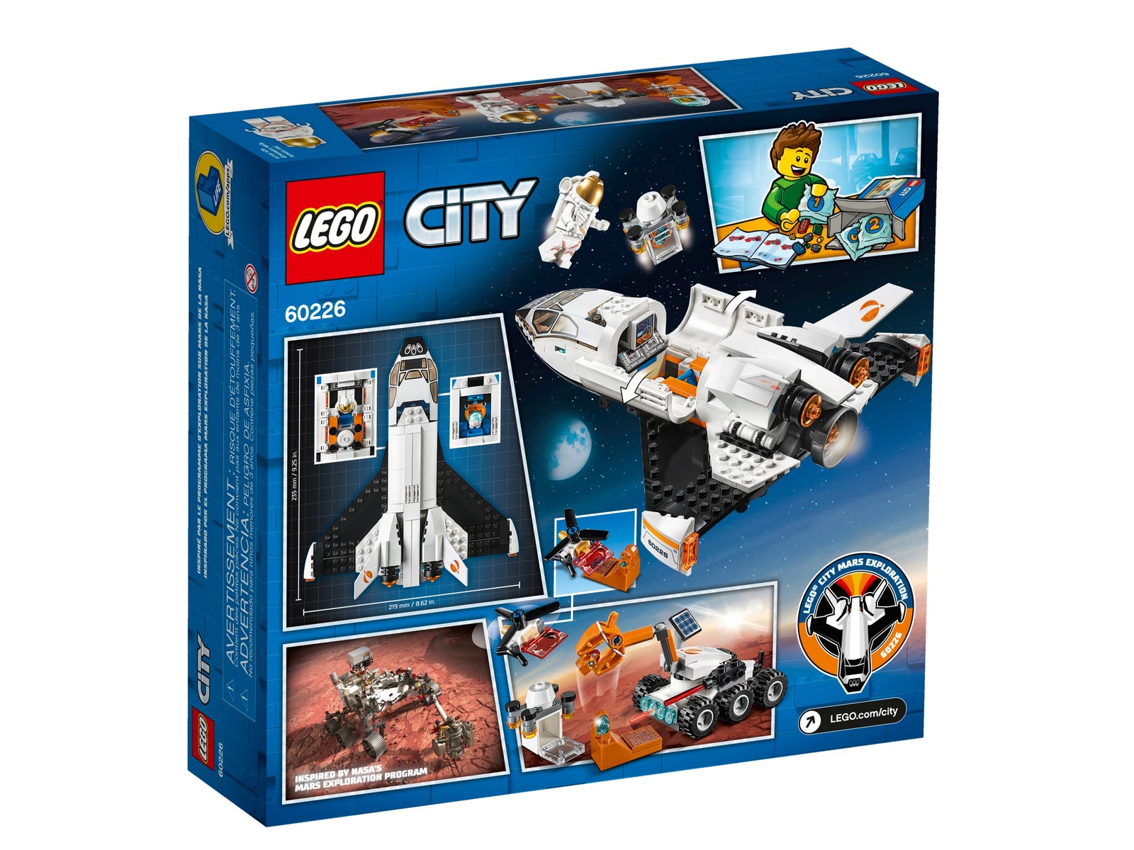 Lego City Mars Research Shuttle 60226