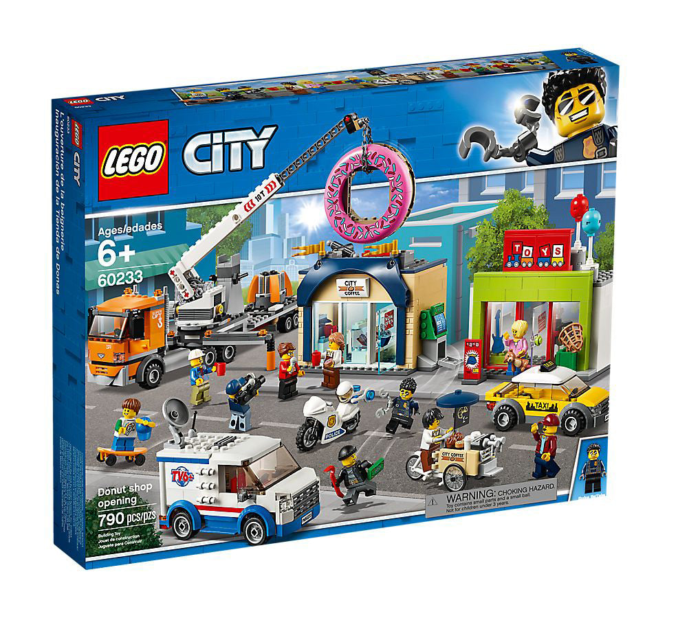 LEGO City Doughnut Shop Opening 60233