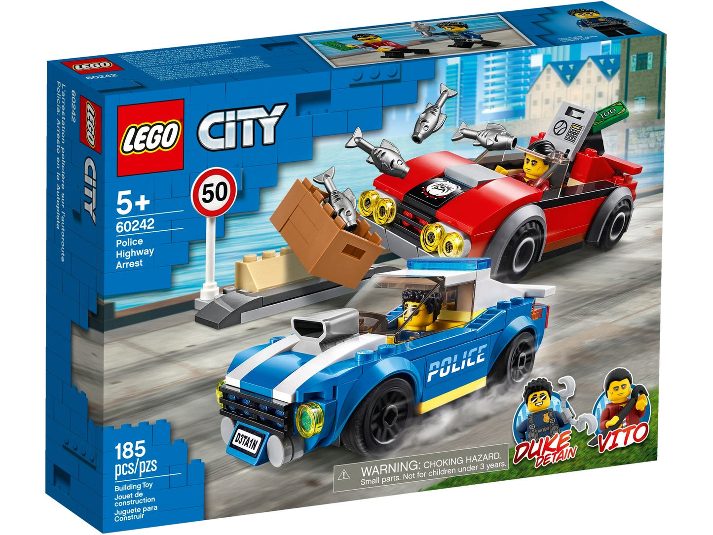 Lego City Police Highway Arrest 60242