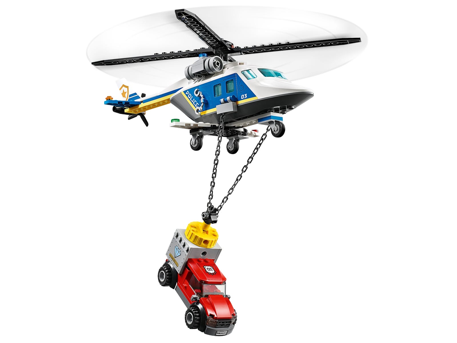 Lego City Police Helicopter Chase 60243