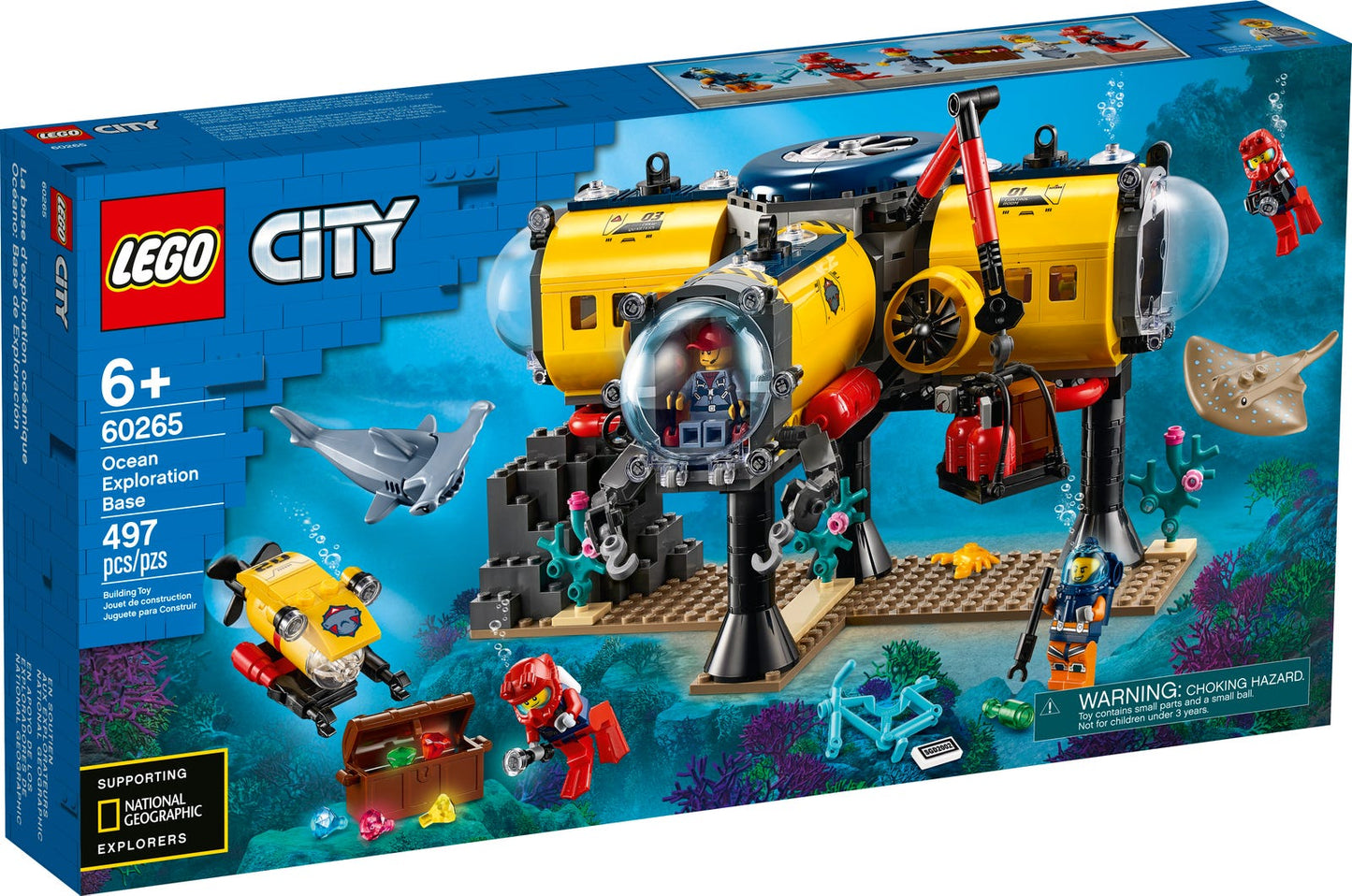 Lego City Ocean Exploration Base 60265