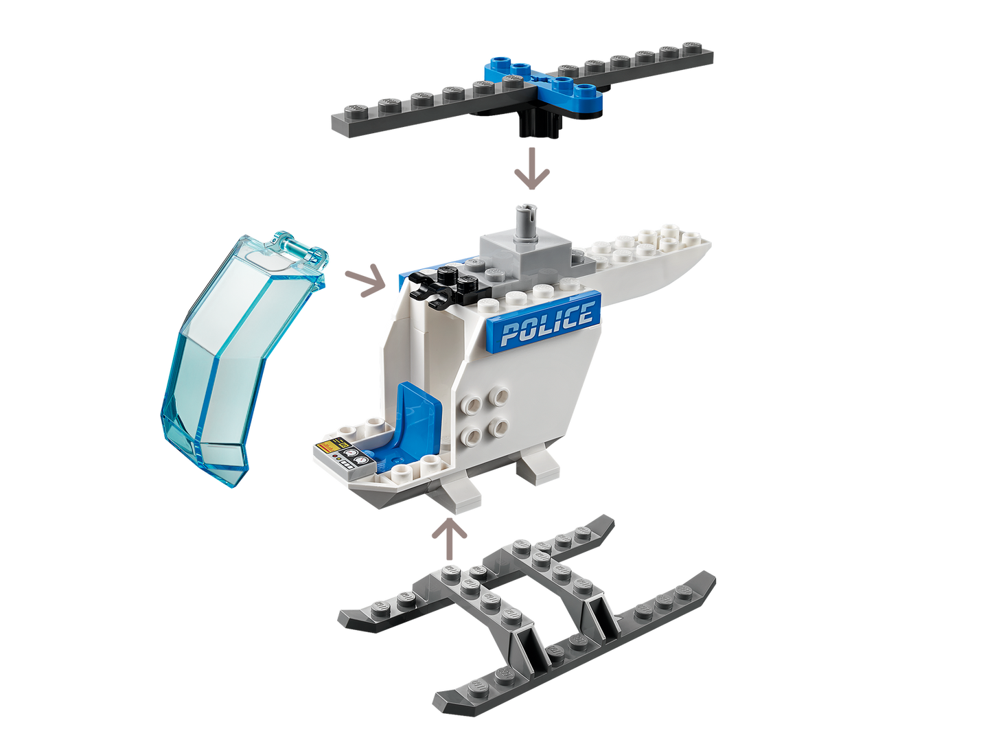 LEGO City Police Helicopter 60275