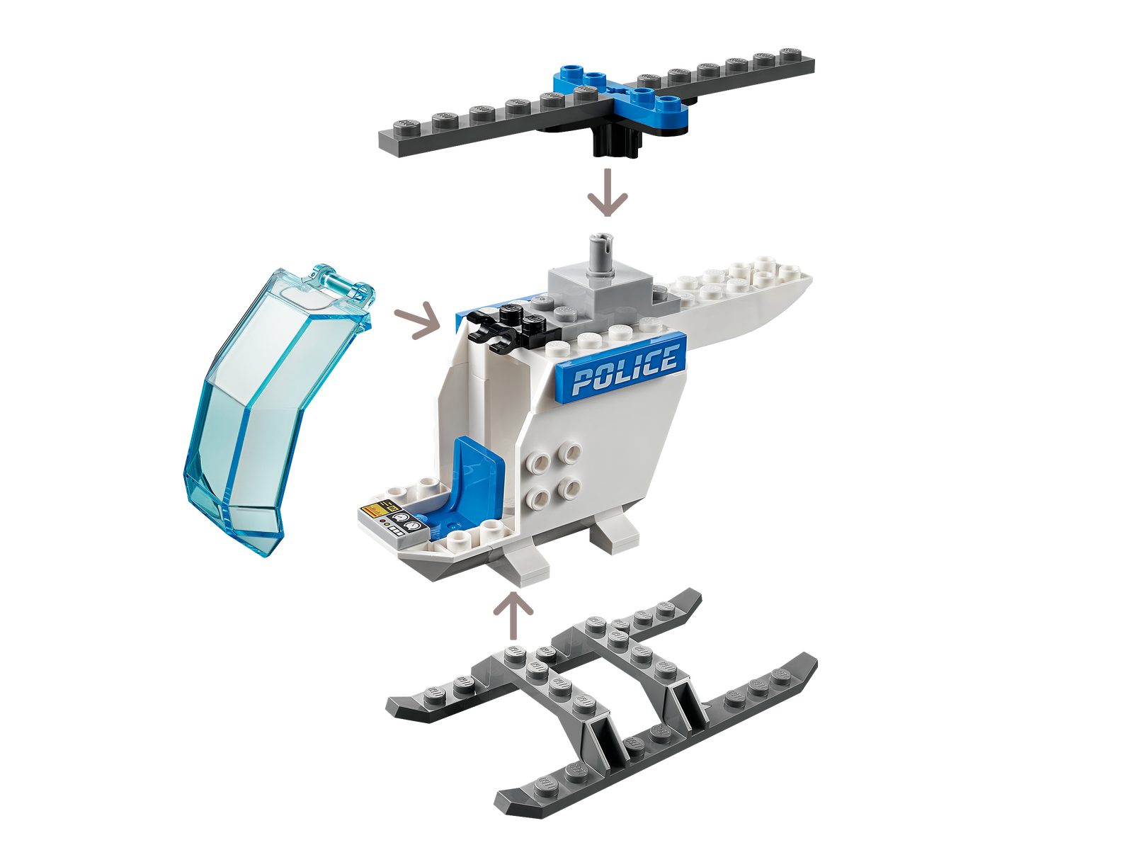 LEGO City Police Helicopter 60275