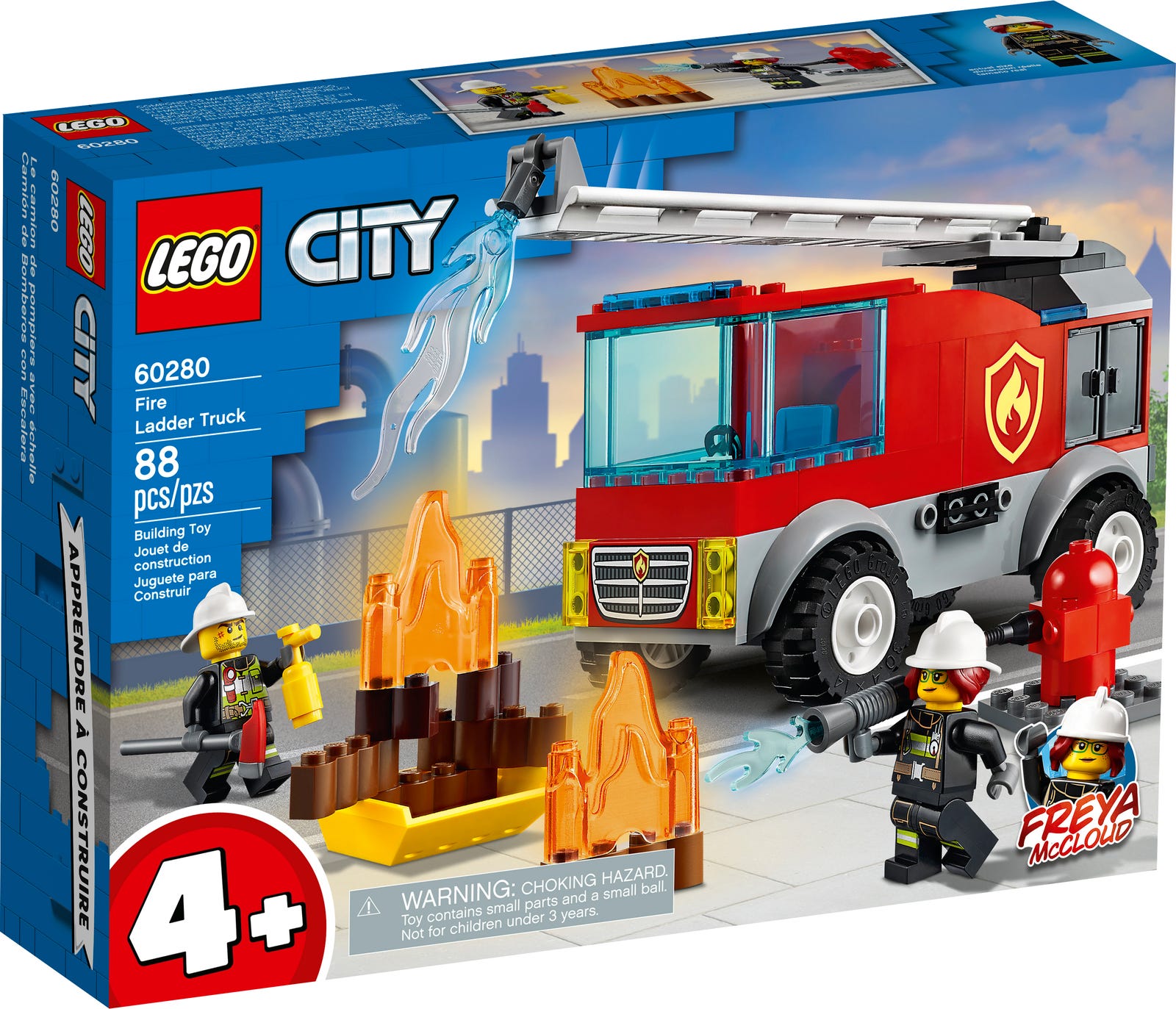 LEGO City Fire Ladder Truck 60280