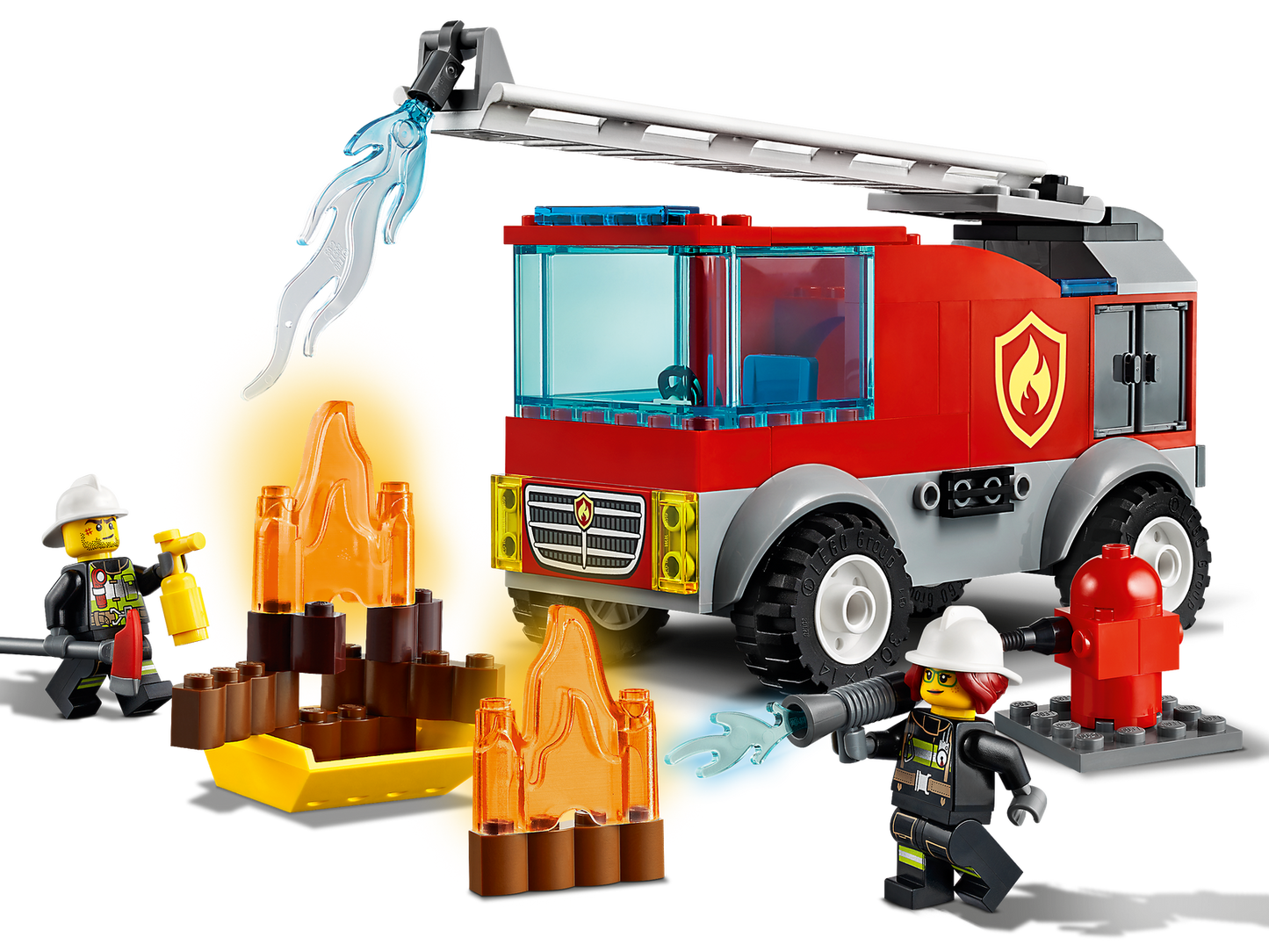LEGO City Fire Ladder Truck 60280