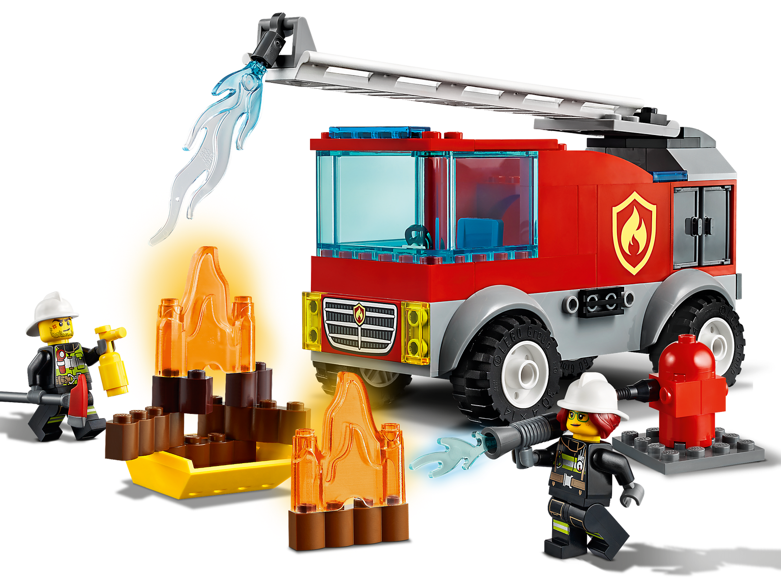 LEGO City Fire Ladder Truck 60280