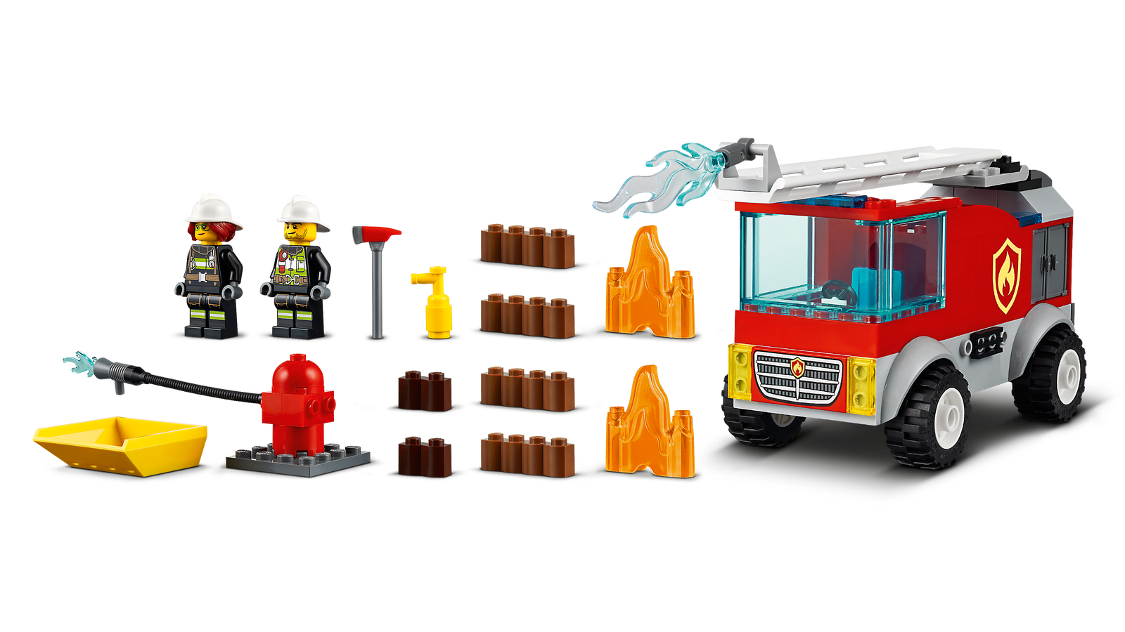 LEGO City Fire Ladder Truck 60280