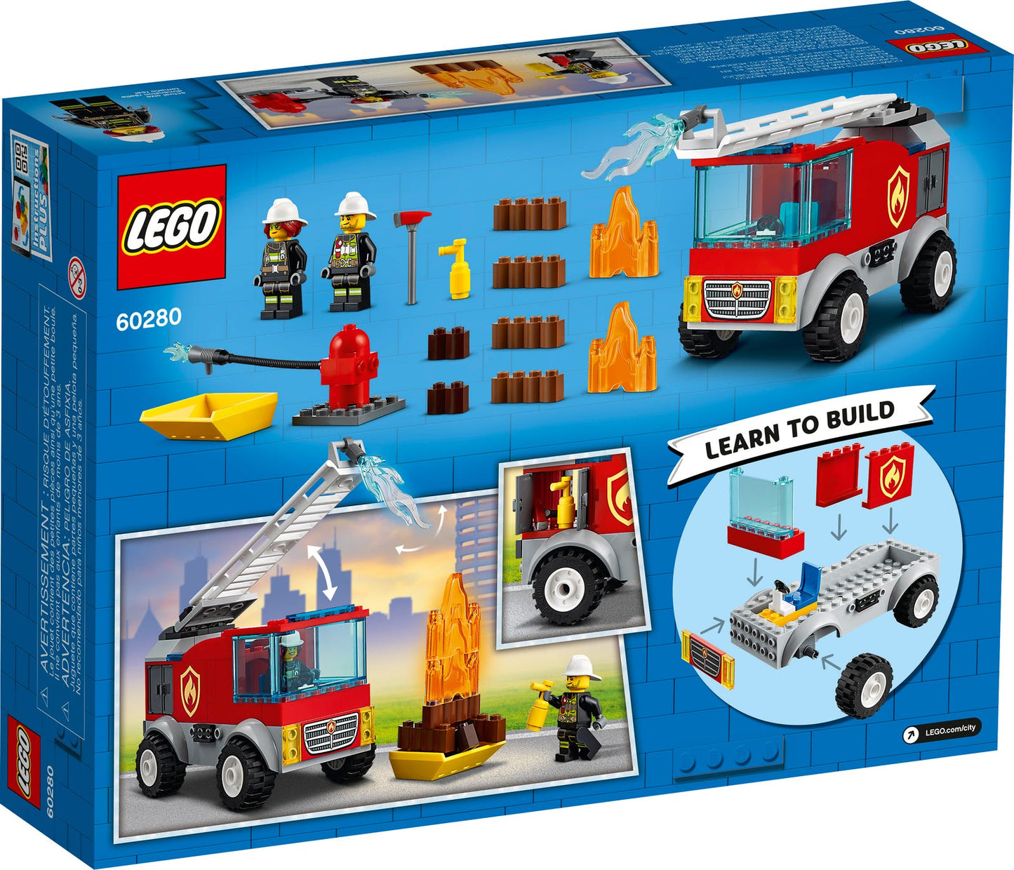 LEGO City Fire Ladder Truck 60280