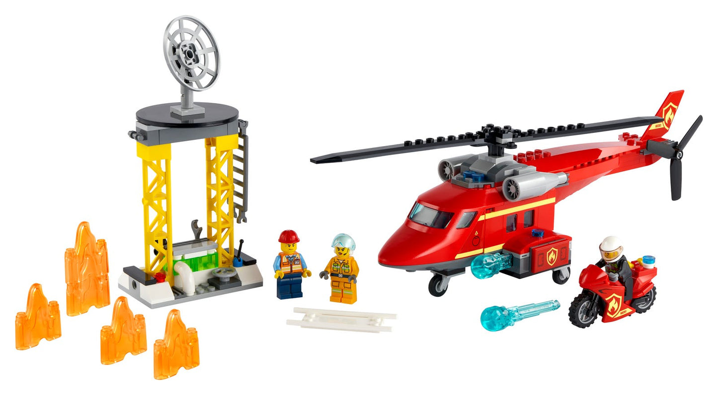 LEGO City Fire Rescue Helicopter 60281