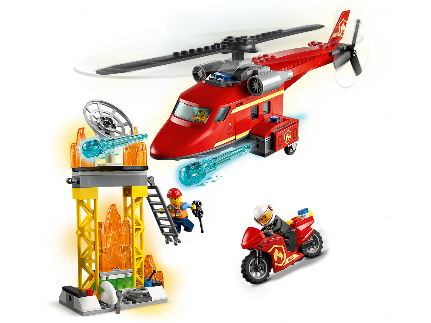 LEGO City Fire Rescue Helicopter 60281