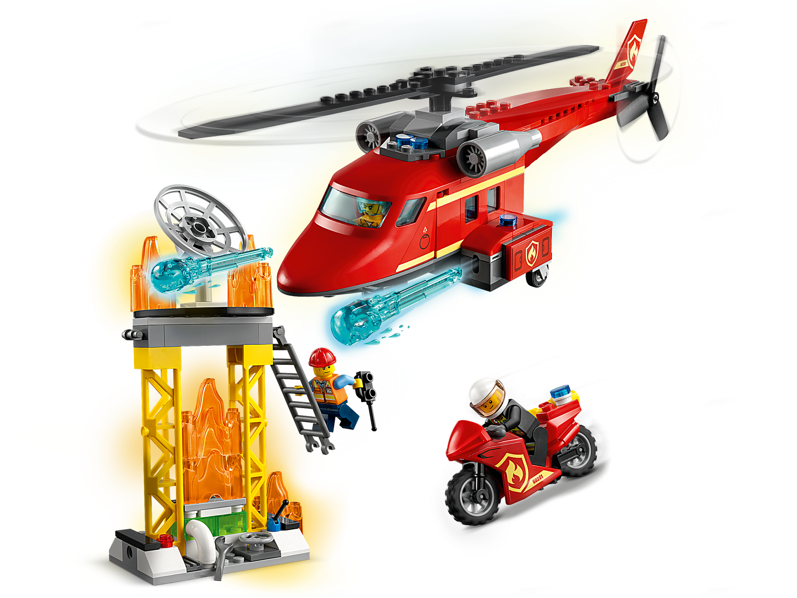 LEGO City Fire Rescue Helicopter 60281