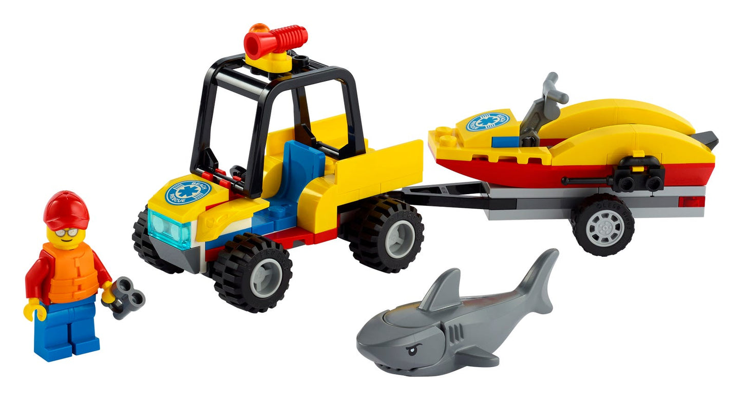 LEGO City Beach Rescue ATV 60286
