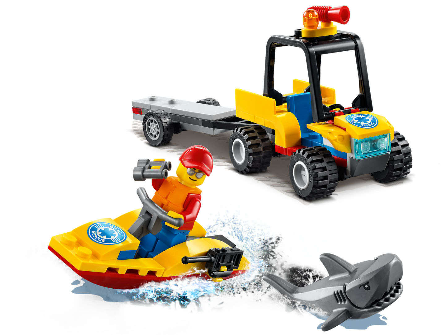 LEGO City Beach Rescue ATV 60286