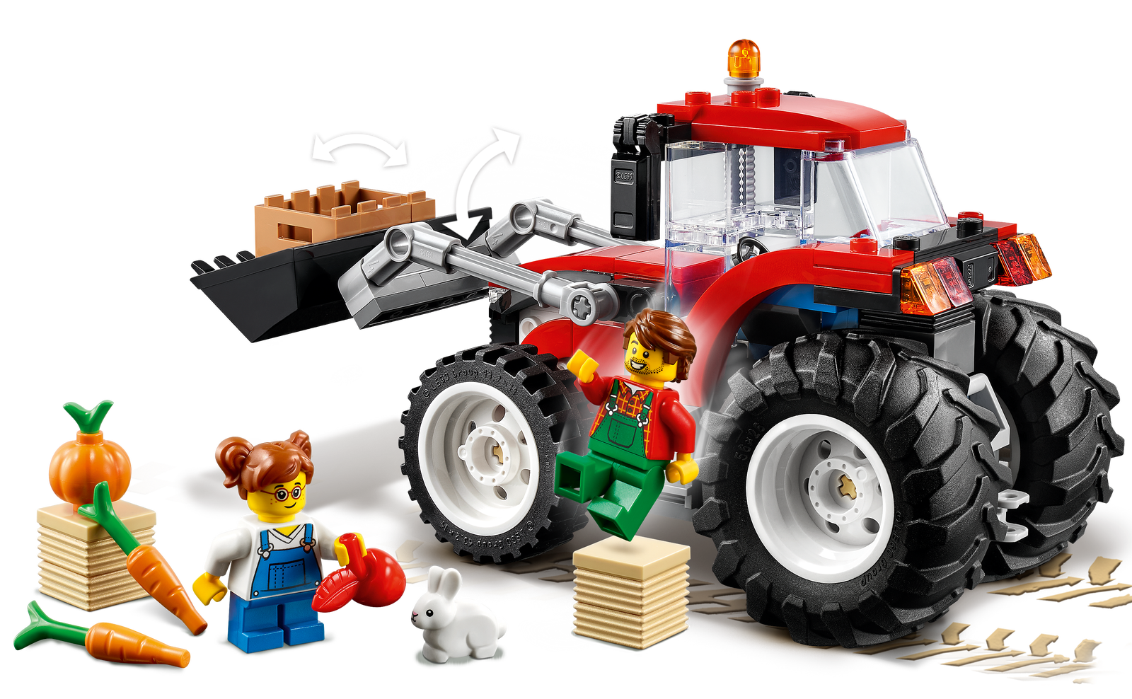 Tractor top lego city