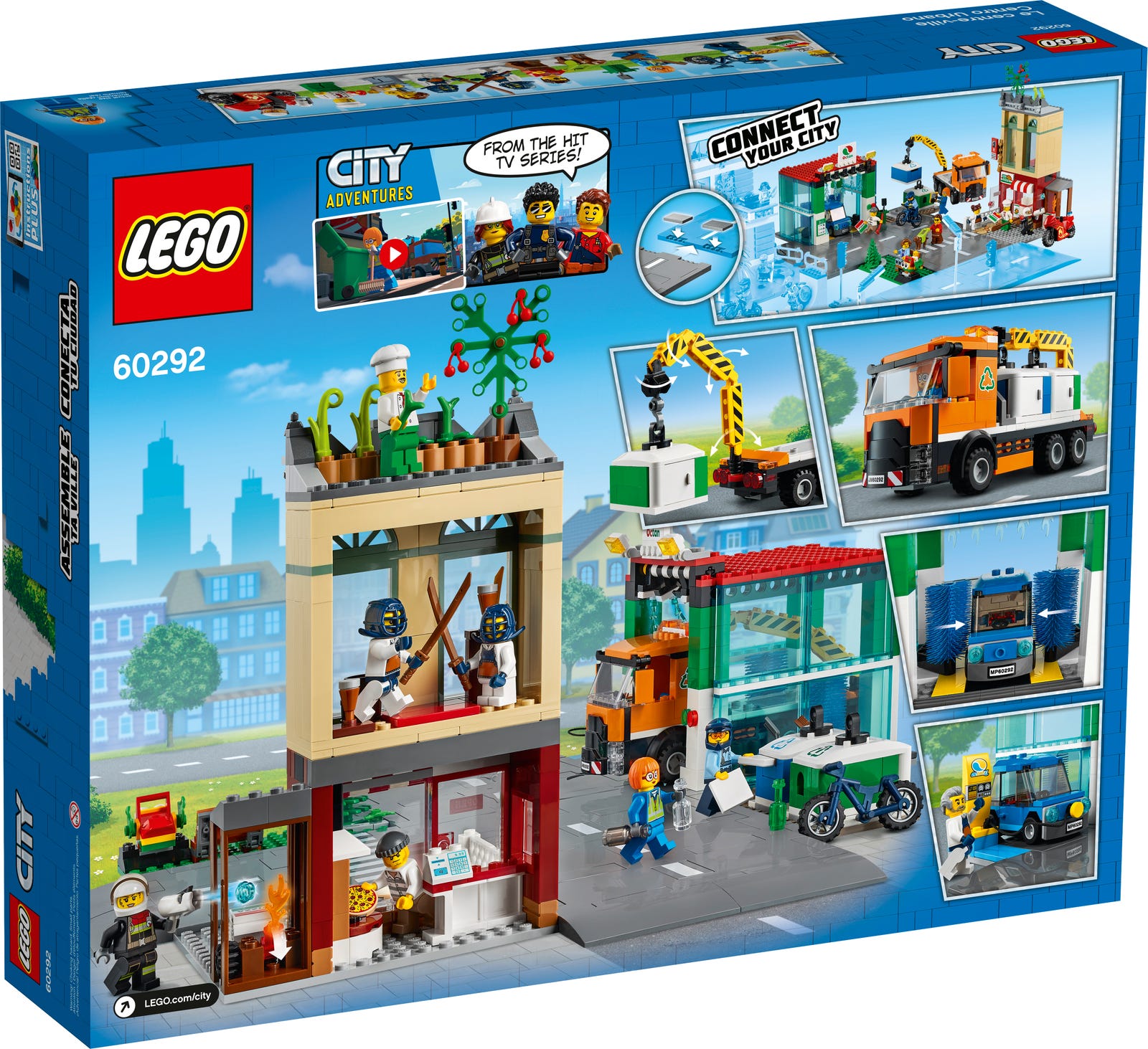 Lego City Town Square LEGO City Town Square Set 60026 Modular NEW
