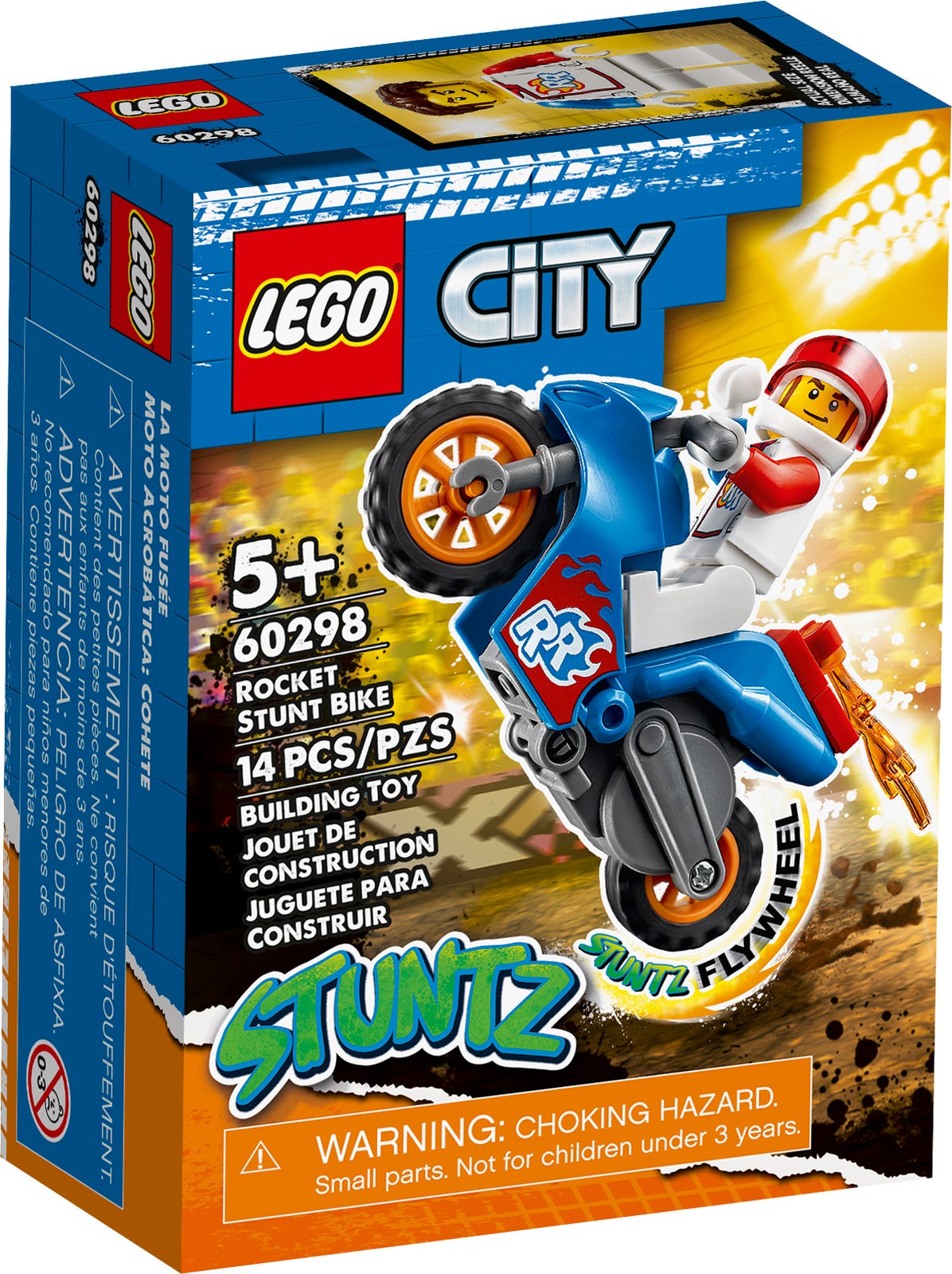 Lego City Rocket Stunt Bike