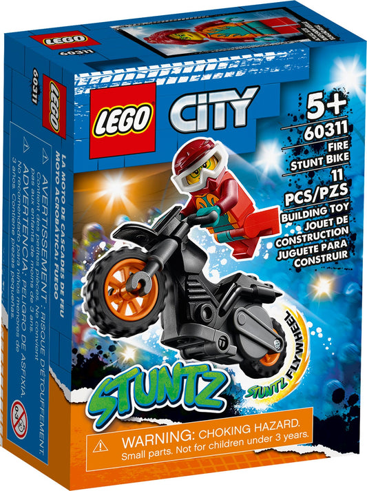 Lego City Fire Stunt Bike
