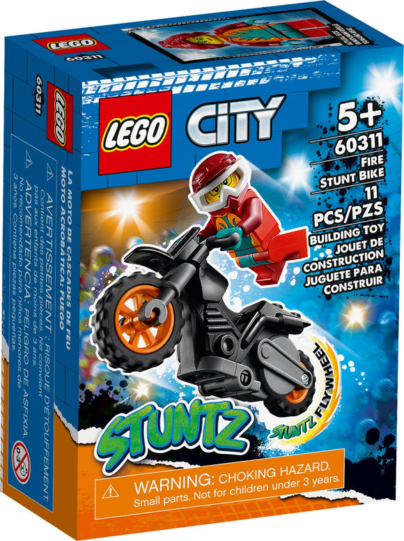 Lego City Fire Stunt Bike