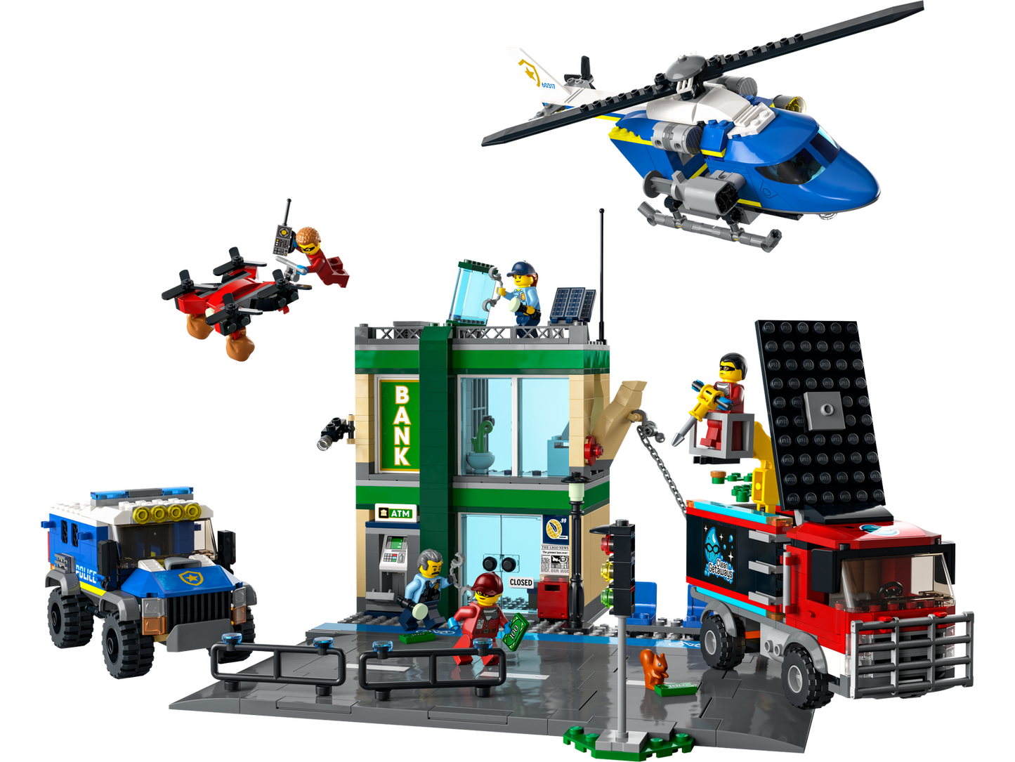 LEGO City Police Chase at the Bank 60317