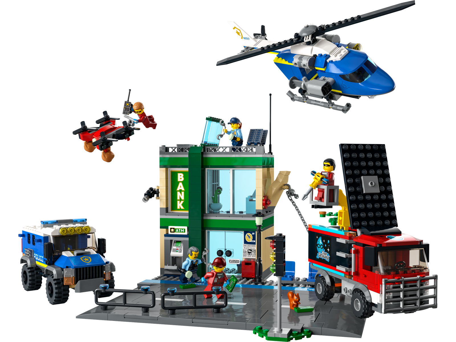 LEGO City Police Chase at the Bank 60317