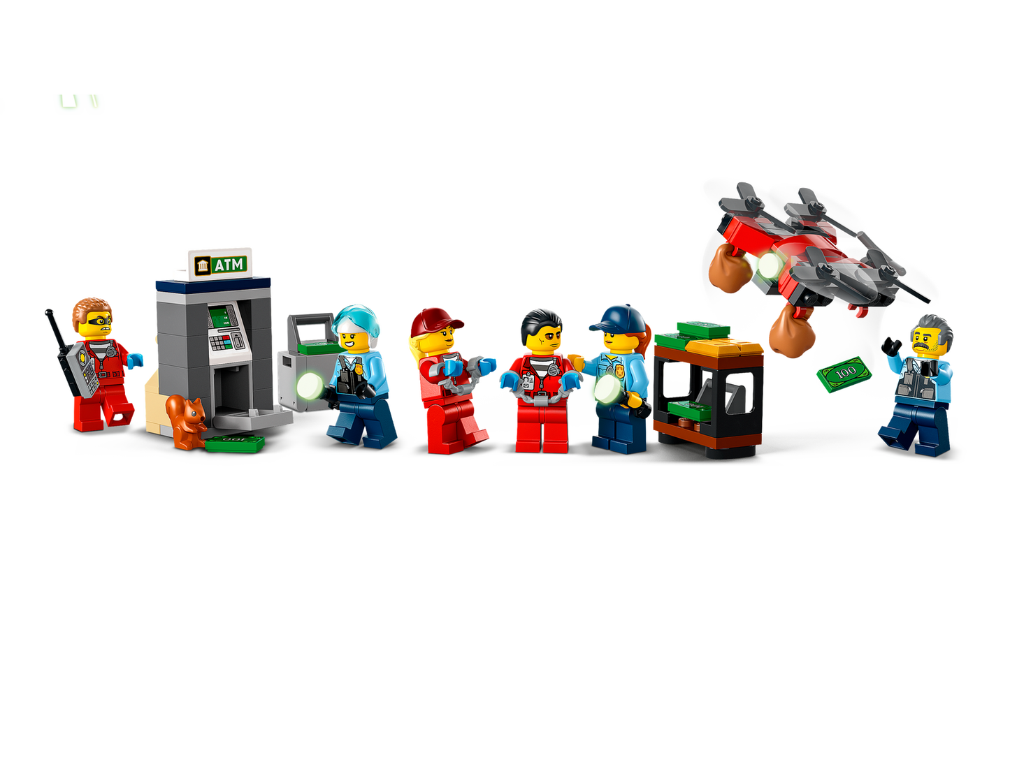 LEGO City Police Chase at the Bank 60317