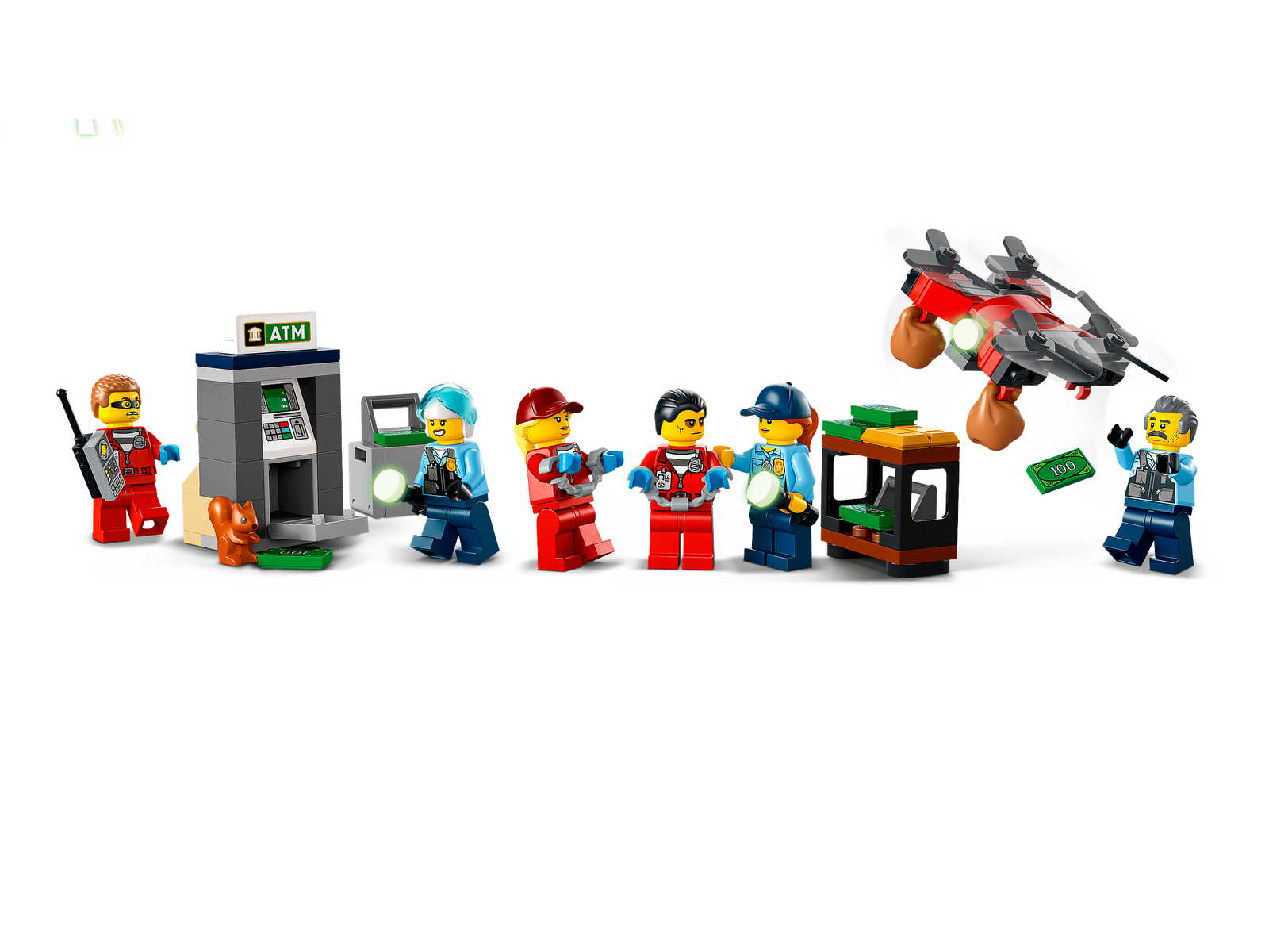 LEGO City Police Chase at the Bank 60317