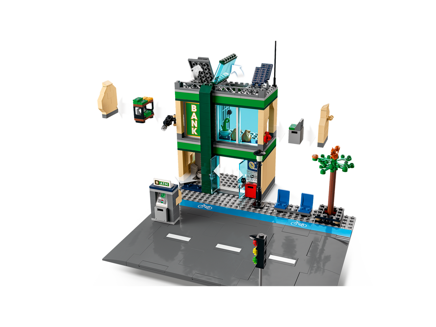 LEGO City Police Chase at the Bank 60317