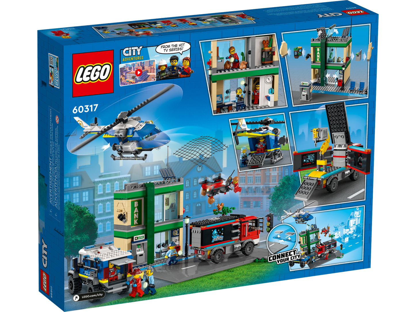 LEGO City Police Chase at the Bank 60317