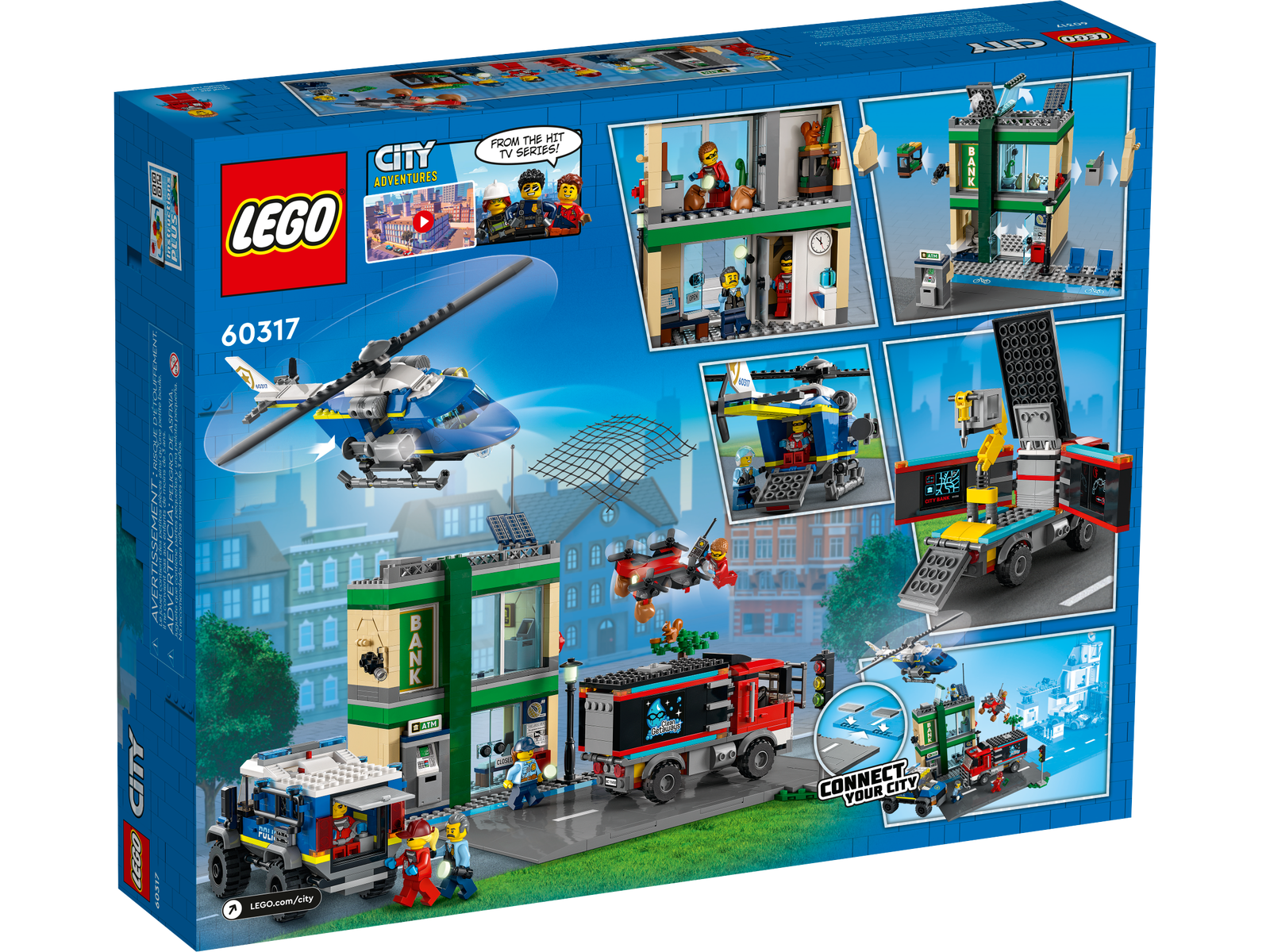 LEGO City Police Chase at the Bank 60317
