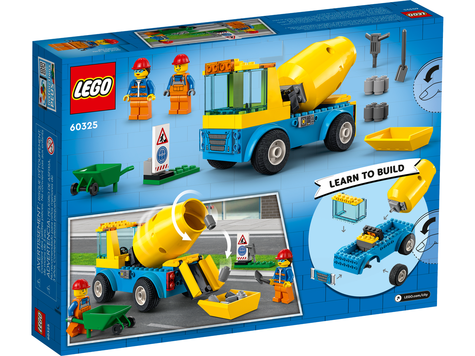 LEGO City Cement Mixer Truck 60325
