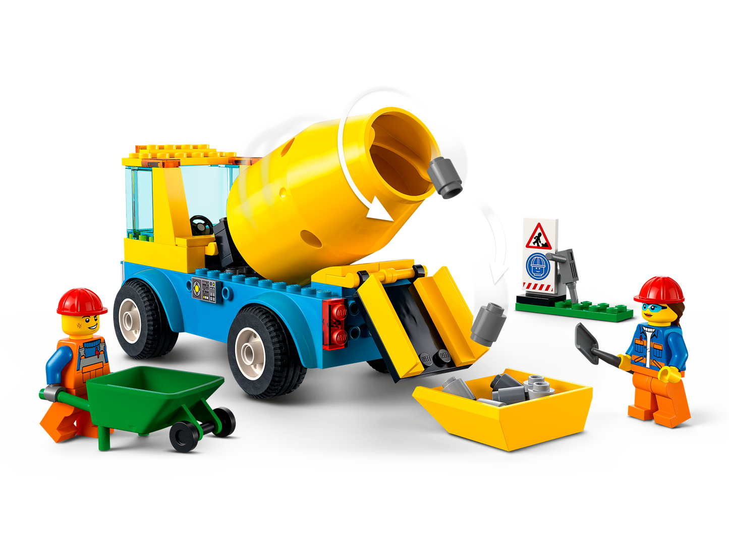 LEGO City Cement Mixer Truck 60325