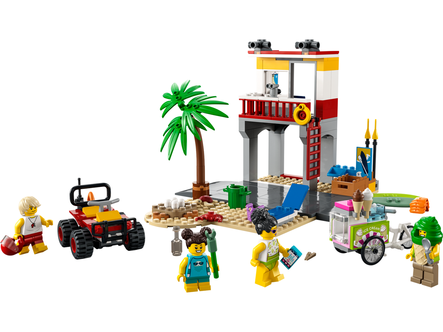 LEGO City Beach Lifeguard Station 60328