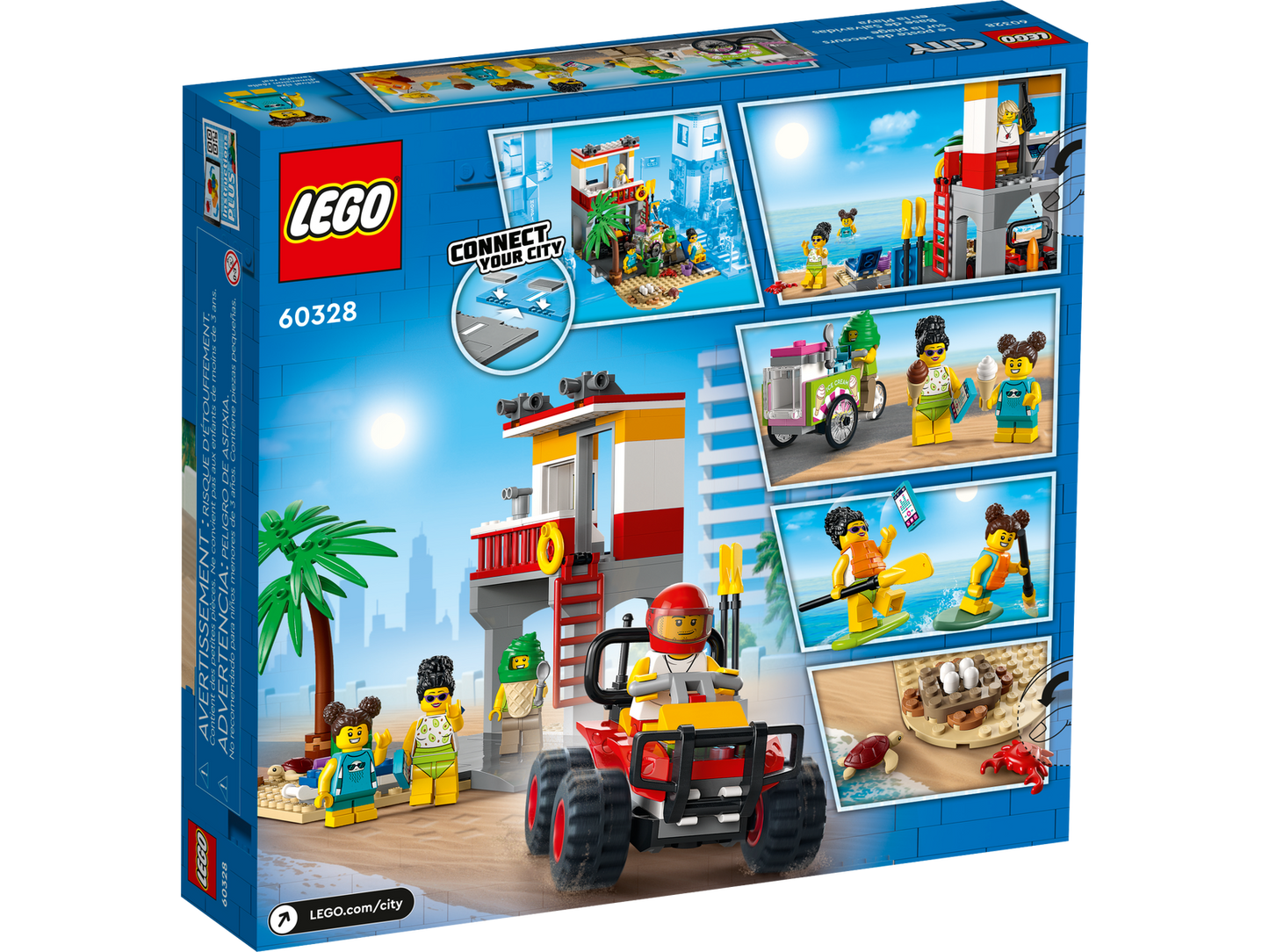 LEGO City Beach Lifeguard Station 60328