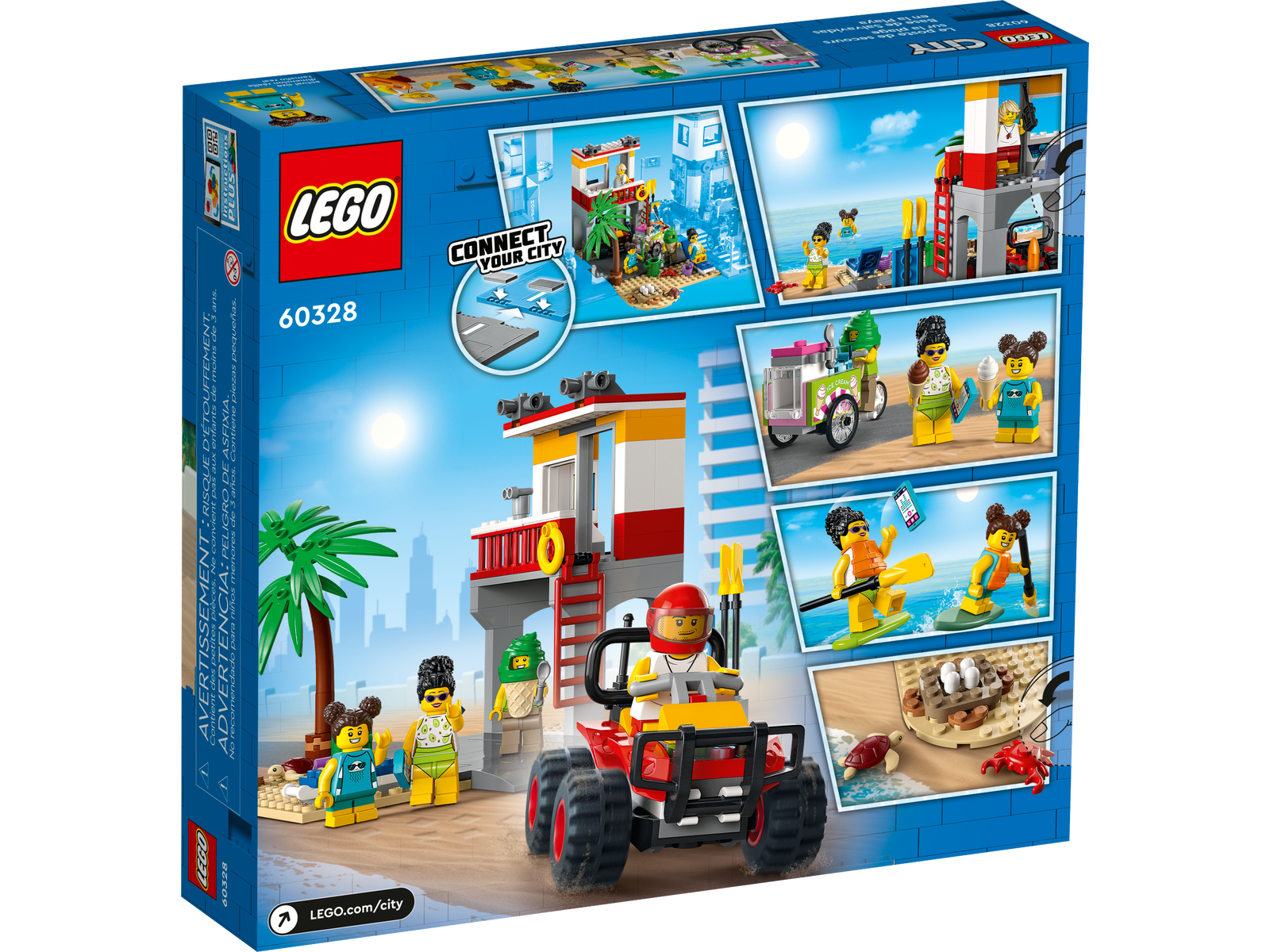 LEGO City Beach Lifeguard Station 60328